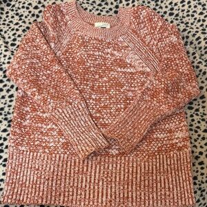 Universal Thread Women's Marled Red Sweater